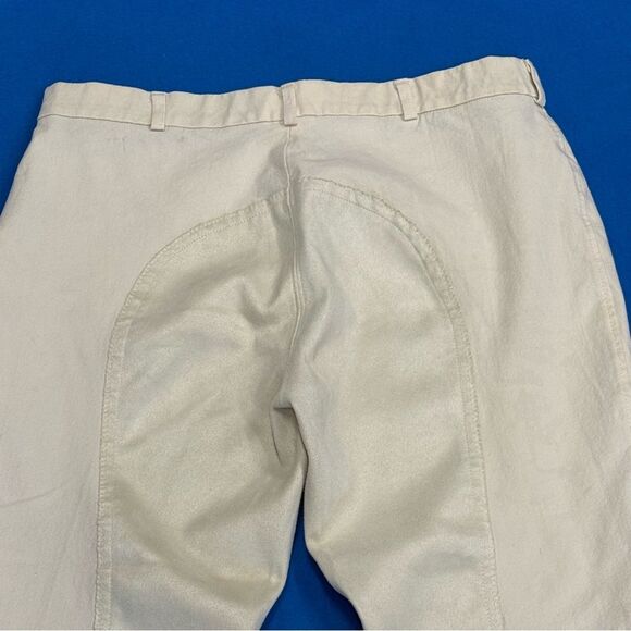 Thomas Cook Equestrian Women's white asparagus Full Seat Riding Pants 30 or 9/10 - Picture 5 of 12